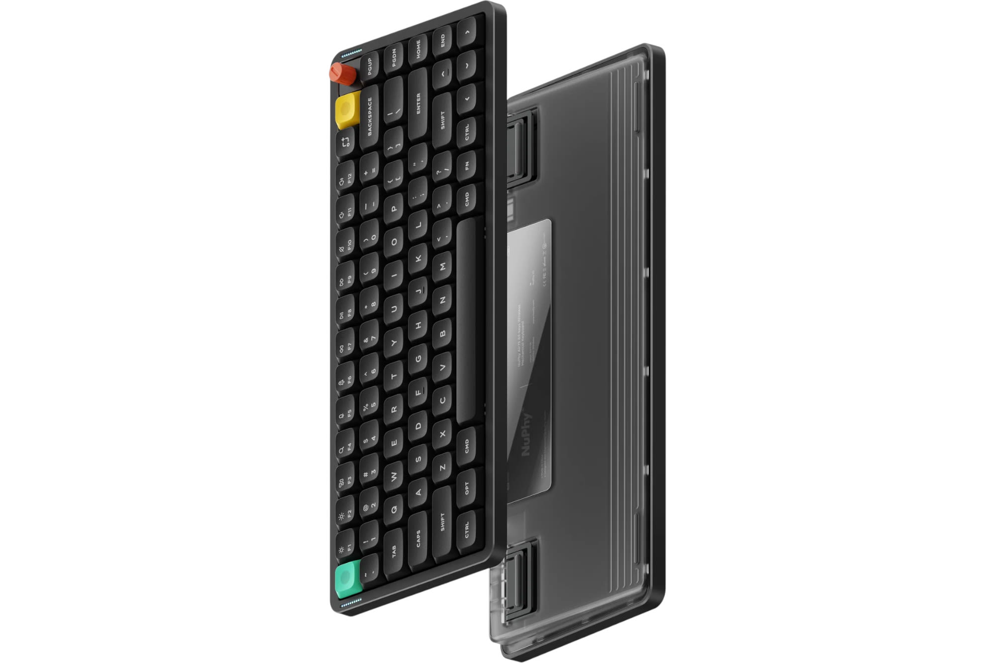 NuPhy Black Air75 V3 Keyboard · Milktooth